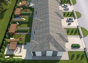 Дом 164м², 2-этажный, участок 3 сот.