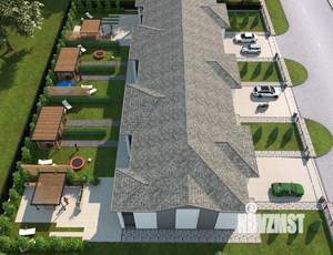 Дом 164м², 2-этажный, участок 3 сот.