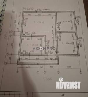 Коттедж 44м², 1-этажный, участок 8 сот.