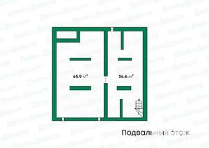 Коттедж 315м², 3-этажный, участок 6 сот.
