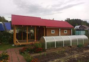 Дом 80м&sup2;, 2-этажный, участок 5 сот.  