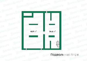 Коттедж 315м², 3-этажный, участок 6 сот.  