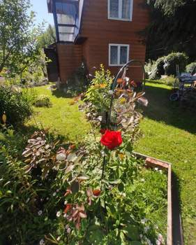 Дом 45м&sup2;, 2-этажный, участок 14 сот.  