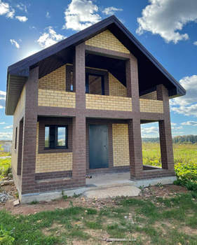 Дом 78м&sup2;, 2-этажный, участок 12 сот.  