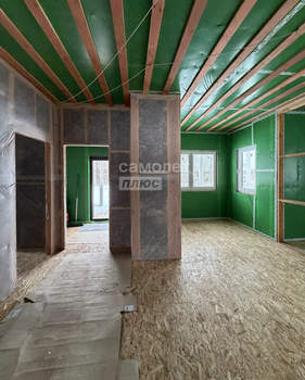 Дом 120м&sup2;, 1-этажный, участок 10 сот.  