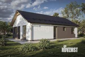 Дом 90м&sup2;, 1-этажный, участок 8 сот.  