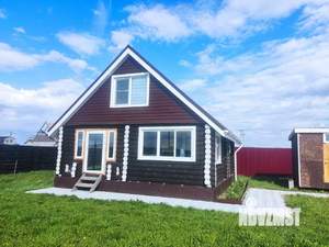 Дом 53м², 2-этажный, участок 10 сот.  