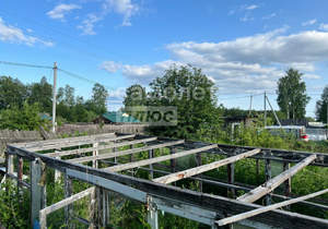 Дом 30м², 1-этажный, участок 10 сот.  