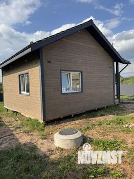 Коттедж 44м&sup2;, 1-этажный, участок 8 сот.  