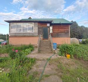 Дом 100м&sup2;, 1-этажный, участок 13 сот.  