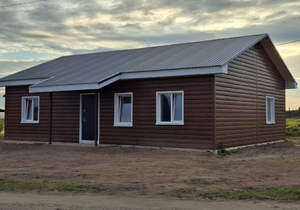 Дом 100м&sup2;, 1-этажный, участок 6 сот.  