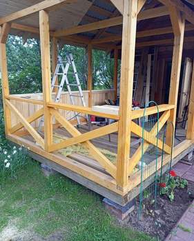 Дом 80м&sup2;, 2-этажный, участок 5 сот.  