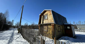 Дом 34м², 2-этажный, участок 8 сот.  
