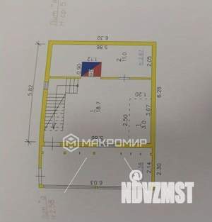 Дом 66м&sup2;, 2-этажный, участок 20 сот.  