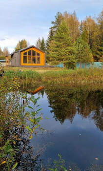 Дом 111м&sup2;, 2-этажный, участок 17 сот.  