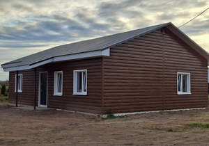 Дом 100м&sup2;, 1-этажный, участок 6 сот.  