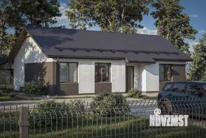 Дом 90м², 1-этажный, участок 8 сот.  