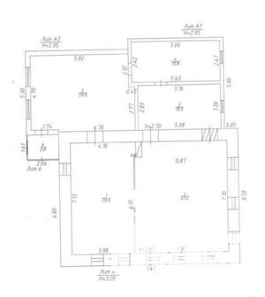 Дом 132м², 1-этажный, участок 8 сот.  