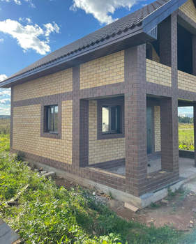 Дом 78м&sup2;, 2-этажный, участок 12 сот.  