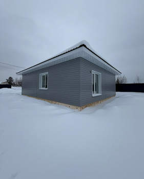 Дом 76м&sup2;, 1-этажный, участок 11 сот.  