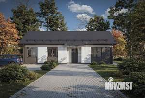 Дом 90м&sup2;, 1-этажный, участок 8 сот.  