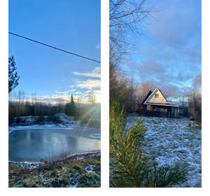 Дом 40м&sup2;, 2-этажный, участок 6 сот.  