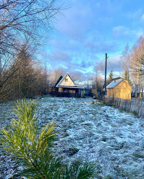 Дом 40м&sup2;, 2-этажный, участок 6 сот.  