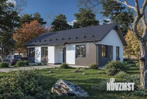 Дом 90м², 1-этажный, участок 8 сот.  