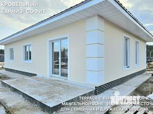 Коттедж 100м², 1-этажный, участок 11 сот.  