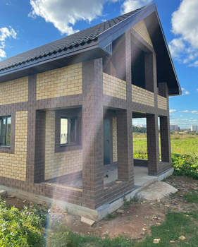 Дом 78м&sup2;, 2-этажный, участок 12 сот.  