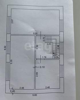 Дом 130м&sup2;, 2-этажный, участок 10 сот.  