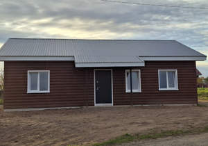 Дом 100м&sup2;, 1-этажный, участок 6 сот.  