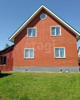 Дом 100м&sup2;, 2-этажный, участок 24 сот.  