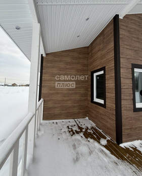 Дом 120м&sup2;, 1-этажный, участок 10 сот.  