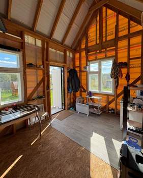 Дом 12м&sup2;, 1-этажный, участок 6 сот.  