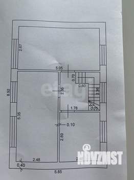 Дом 130м&sup2;, 2-этажный, участок 10 сот.  