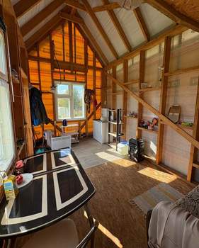 Дом 12м&sup2;, 1-этажный, участок 6 сот.  