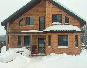 Дом 212м&sup2;, 2-этажный, участок 12 сот.  