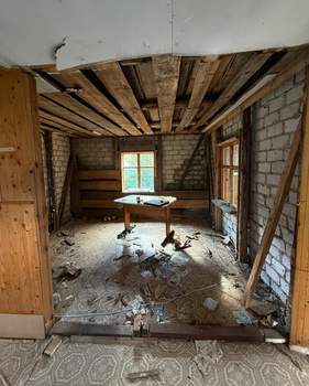 Дом 32м&sup2;, 2-этажный, участок 7 сот.  