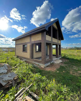 Дом 78м&sup2;, 2-этажный, участок 12 сот.  