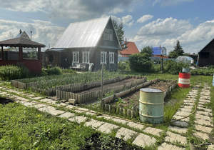 Дом 45м², 2-этажный, участок 6 сот.  