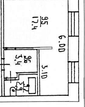 1-к квартира, на длительный срок, 24м2, 1/5 этаж
