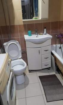 Студия квартира, на длительный срок, 26м2, 5/17 этаж