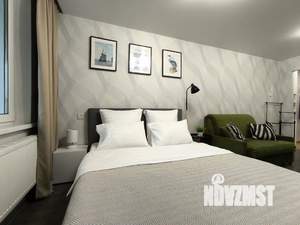 Студия квартира, посуточно, 25м2, 9/17 этаж