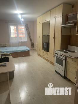 Студия квартира, на длительный срок, 29м2, 3/18 этаж