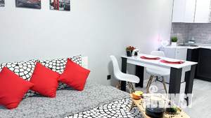 Студия квартира, посуточно, 34м2, 4/17 этаж