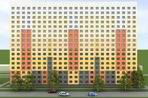 Студия квартира, на длительный срок, 23м2, 12/16 этаж