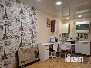 Студия квартира, на длительный срок, 27м2, 4/17 этаж