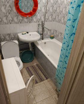 1-к квартира, на длительный срок, 32м2, 4/5 этаж