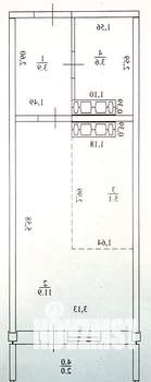 Студия квартира, на длительный срок, 25м2, 2/12 этаж